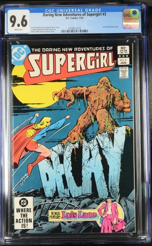 Cover Scan: Supergirl #3 CGC NM+ 9.6 White Pages - Item ID #426335