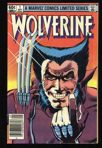 Cover Scan: Wolverine #1 FN/VF 7.0 Newsstand Variant Limited Frank Miller 1st Solo Title! - Item ID #426343