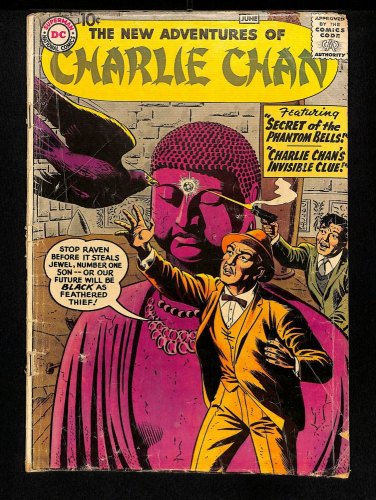 Cover Scan: New Adventures Of Charlie Chan #1 GD/VG 3.0 - Item ID #432505