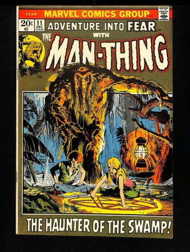 Cover Scan: Fear #11 VF 8.0 Man-Thing! 1st Appearance Jennifer Kale! Neal Adams Cover! - Item ID #432521