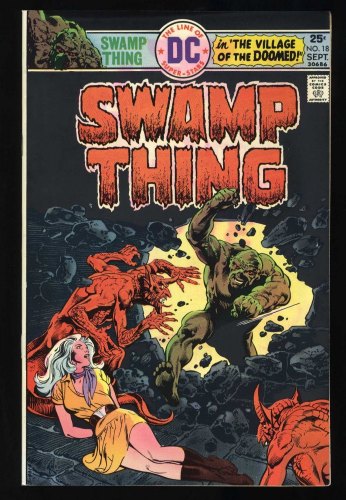 Cover Scan: Swamp Thing #18 NM- 9.2 - Item ID #433418