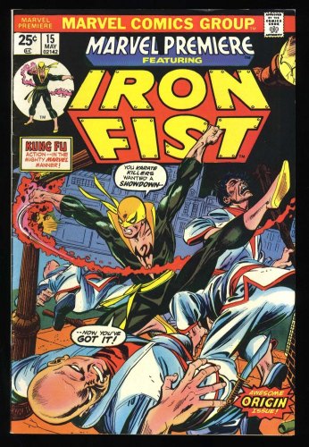 Cover Scan: Marvel Premiere #15 VF 8.0 1st Appearance Origin Iron Fist! - Item ID #434159