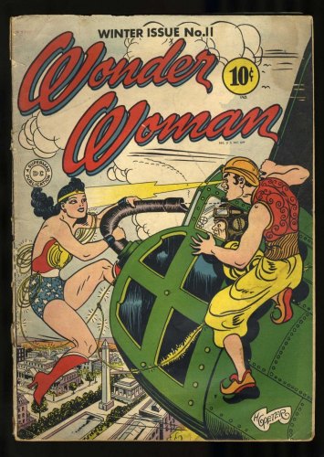 Cover Scan: Wonder Woman #11 GD- 1.8 See Description 1st Hypnota! - Item ID #435564