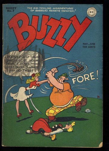 Cover Scan: Buzzy #7 VG- 3.5 - Item ID #435567