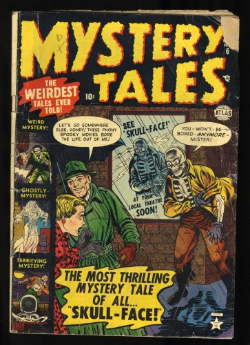 Cover Scan: Mystery Tales #6 GD+ 2.5 - Item ID #435582