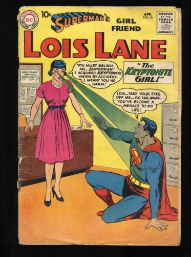 Cover Scan: Superman's Girl Friend, Lois Lane #16 GD/VG 3.0 - Item ID #435590