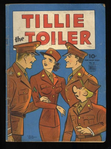 Cover Scan: Four Color #55 VG- 3.5 Tillie the Toiler! - Item ID #435592