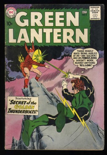 Cover Scan: Green Lantern #2 VG+ 4.5 1st Appearance Pieface Qward Universe! - Item ID #436694