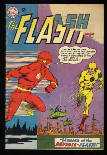 Cover Scan: Flash #139 Fair 1.0 1st Appearance and Origin Reverse Flash! - Item ID #436697