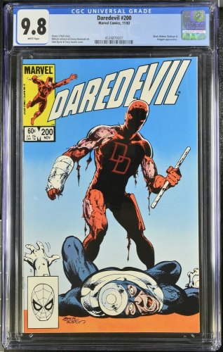 Cover Scan: Daredevil #200 CGC NM/M 9.8 White Pages - Item ID #437192