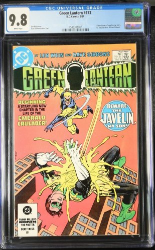 Cover Scan: Green Lantern #173 CGC NM/M 9.8 White Pages - Item ID #439319