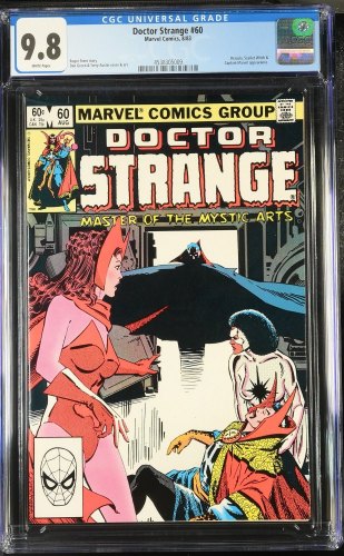 Cover Scan: Doctor Strange #60 CGC NM/M 9.8 Dracula Scarlet Witch Captain Marvel! - Item ID #440152