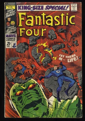 Cover Scan: Fantastic Four Annual #6 VG 4.0 1st Appearance Annihilus! - Item ID #444458