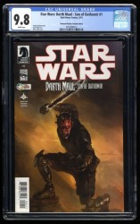 Cover Scan: Star Wars: Darth Maul - Son of Dathomir #1 CGC NM/M 9.8 Diamond Variant - Item ID #175099