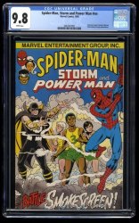 Cover Scan: Spider-Man, Storm and Power Man #0 CGC NM/M 9.8 White Pages Promotional! - Item ID #214430