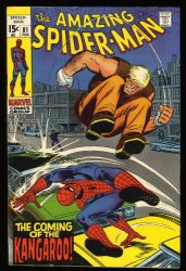 Cover Scan: Amazing Spider-Man #81 FN/VF 7.0 Kangaroo Appearance! - Item ID #273238