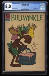 Cover Scan: Bullwinkle (1962) #nn CGC VF 8.0 Scarce Issue!  Based on Animated Series! - Item ID #277881