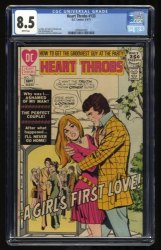 Cover Scan: Heart Throbs #133 CGC VF+ 8.5 White Pages Don Heck and Vince Colletta Cover! - Item ID #319962