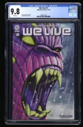 Cover Scan: We Live (2020) #2 CGC NM/M 9.8 White Pages Inaki Miranda Cover 1st Print - Item ID #320369