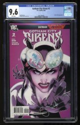 Cover Scan: Gotham City Sirens (2009) #2 CGC NM+ 9.6 White Pages Talia al Ghul appearance! - Item ID #320470