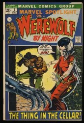 Cover Scan: Marvel Spotlight #3 VF 8.0 2nd Appearance Werewolf by Night Mike Ploog! - Item ID #328637
