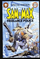 Cover Scan: Sam & Max, Freelance Police Special #1 NM- 9.2 Story by Steve Purcell - Item ID #333609