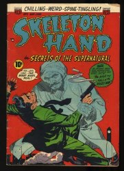 Cover Scan: Skeleton Hand (1952) #5 VG+ 4.5 Pre-Code Horror! Ken Bald Cover - Item ID #347101