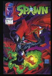 Cover Scan: Spawn #1 NM 9.4 McFarlane 1st Appearance Al Simmons! - Item ID #349725