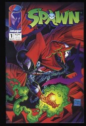 Cover Scan: Spawn #1 NM 9.4 McFarlane 1st Appearance Al Simmons! - Item ID #349729