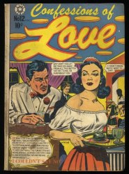 Cover Scan: Confessions of Love #12 VG 4.0 L.B. Cole Cover! - Item ID #363638