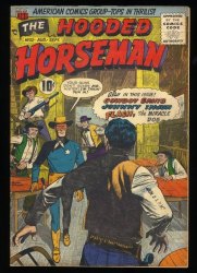 Cover Scan: Hooded Horsemen v2 #22 VG+ 4.5 - Item ID #368918