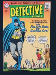 Cover Scan: Detective Comics #330 VF- 7.5 The Fallen Idol of Gotham City! - Item ID #369182