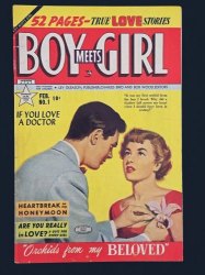 Cover Scan: Boy Meets Girl (1950) #1 VG+ 4.5 - Item ID #369200