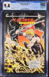 Cover Scan: Caliber Presents (1989) #1 CGC NM 9.4 White Pages 1st Appearance The Crow! - Item ID #369621