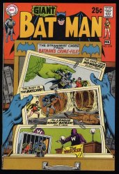 Cover Scan: Batman #218 VF 8.0 Giant Sized G67 - Item ID #371105