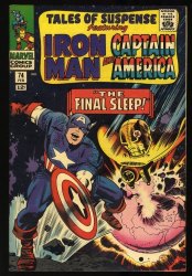 Cover Scan: Tales Of Suspense #74 VF+ 8.5 Iron Man Captain America Kirby! - Item ID #371194