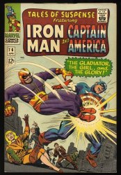 Cover Scan: Tales Of Suspense #76 VF- 7.5 1st Cameo Ultimo! Batroc! - Item ID #371195
