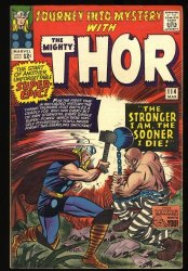 Cover Scan: Journey Into Mystery #114 FN 6.0 1st Appearance Absorbing Man! - Item ID #371205