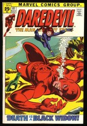 Cover Scan: Daredevil #81 FN+ 6.5 1st Black Widow Story Team-up!  Marvel! - Item ID #371208