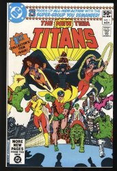 Cover Scan: New Teen Titans #1 NM 9.4 George Perez Art and Cover! - Item ID #371213