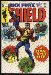 Cover Scan: Nick Fury, Agent of SHIELD #14 VF/NM 9.0 Trimpe/Grainger Cover - Item ID #371374