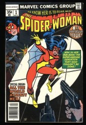 Cover Scan: Spider-Woman (1978) #1 VF/NM 9.0 New costume and origin! Joe Sinnott Cover - Item ID #371421