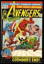 Cover Scan: Avengers #97 VF- 7.5 Godhood's End! Thor! Iron Man! Capt America! - Item ID #371433