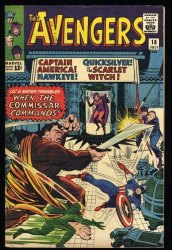 Cover Scan: Avengers #18 FN/VF 7.0 Jack Kirby Cover! Stan Lee and Don Heck! - Item ID #371445