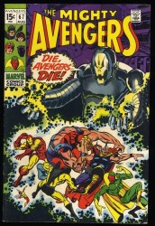 Cover Scan: Avengers #67 FN+ 6.5 Ultron Appearance! - Item ID #371452