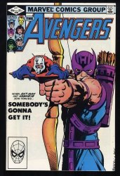 Cover Scan: Avengers #223 NM+ 9.6 Ant-Man Hawkeye Cover! - Item ID #371597