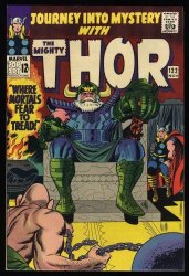 Cover Scan: Journey Into Mystery #122 VF- 7.5 Thor Odin Appearance! Jack Kirby! - Item ID #372204