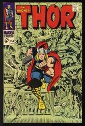 Cover Scan: Thor #154 VF 8.0 Cover by Kirby/Colleta! 1st App. Mangog! - Item ID #373080