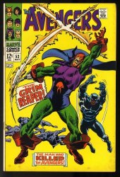Cover Scan: Avengers #52 VF- 7.5 1st Appearance Grim Reaper! Black Panther! - Item ID #373088