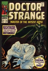 Cover Scan: Doctor Strange #170 VF- 7.5 NIghtmare Appearance! - Item ID #373101